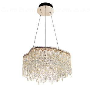 Люстра Cloyd ANTREA-A C1 / Ø48 см - золото (арт.11469)