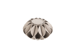 Пуф высокий Ruff Pouf Grey Ø70