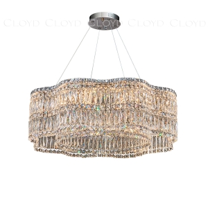 Люстра Cloyd ANTREA-B C1 / Ø50 см - хром (арт.11626)