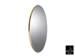 Зеркало овальное Aries 80X170 золото