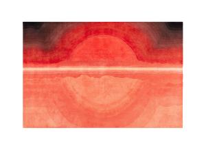 Ковер Sunset red