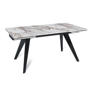 Стол раскладной Rhein (160+40+40), керамика глянцевая Top Pandora