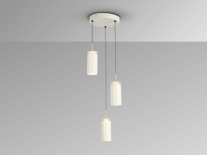 Alfara Подвесной светильник 3L кремовый