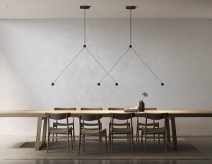 Подвесной светильник Compass COM_R21S2 с поверхностным навесом 26 BLACK