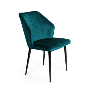 Стул Berg, бархат бирюзовый 87