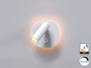 Biblos Бра с ридером белый