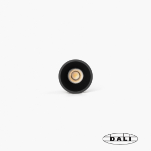 Встраиваемый светильник TULIPA DOWN SIM IP65 7W черный 55° 2700K CRI90 DALI