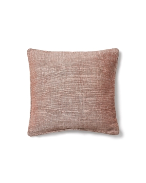 Чехол для подушки Machiel из вискозного жаккарда оранжевого-белого цвета 50 x 50 см