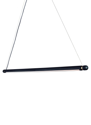 Подвесной светильник Linea H Black Ash