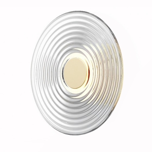 Настенный светильник Glic золотой металл