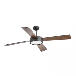 Потолочный вентилятор Hydra LED 132см черный 4 лопасти