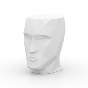 Кашпо Adan матовое белое 50x68x70