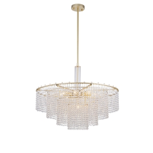 4762-9P, подвесная люстра, D700xH550/850, 9xE14x40W, excluded