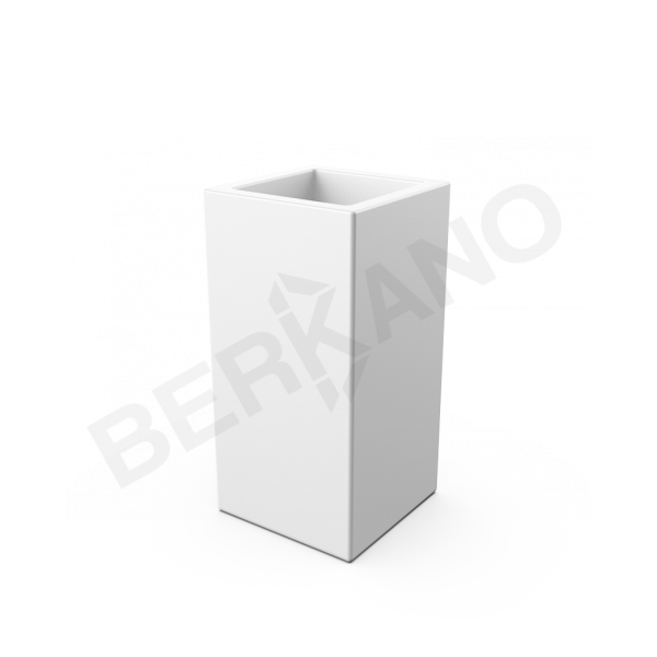 Кашпо Cubric 40*80 DB белого цвета