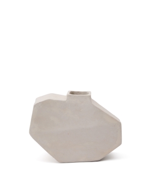 Lahara Ваза из папье-маше серая 21см