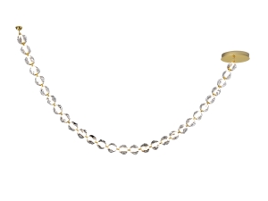 Люстра Zaria II 29L- золотой/жемчужный DIM