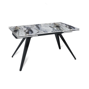 Стол раскладной Asti (140+40+40), керамика глянцевая Cold Jade