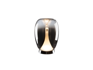 Suspiro Настольная лампа хром/дымчатый