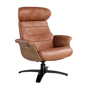 Поворотное кресло A928-M2831 /5083 с кожаной обивкой
