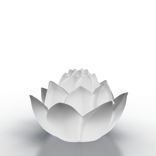 Светильник Lotus белого цвета