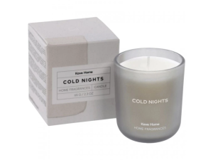 Ароматическая свеча Cold Nights серая 65 г Ароматическая свеча Cold Nights серая 65 г