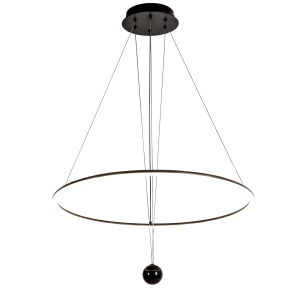 4588-6P, подвесная люстра, D600xH600/1500, LEDx38W, 3040LM, 4000K, included