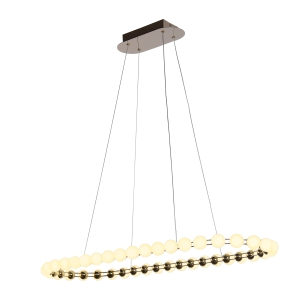 4590-10P, подвесная люстра, L1000xW390xH1585, LEDx48W, 3800LM, 4000K, included