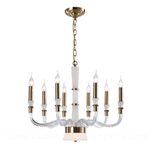 Люстра Cloyd SHERINGTON-A C9 / Ø73 см - латунь (арт.11311)