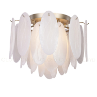 Потолочный светильник Cloyd ESKIMOS FM7 / Ø60 см - латунь (арт.11003)