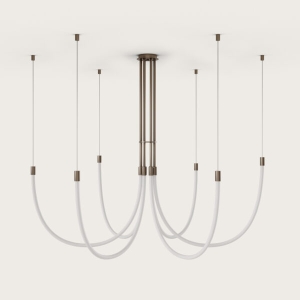 Подвесной светильник Cram 6L золотой металл