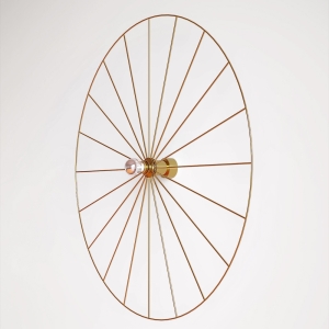 Бра WHEEL A1053 15 cm. Gold + R1052 90 cm. Gold