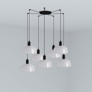 Подвесной светильник TATAWIN белый 7xE27