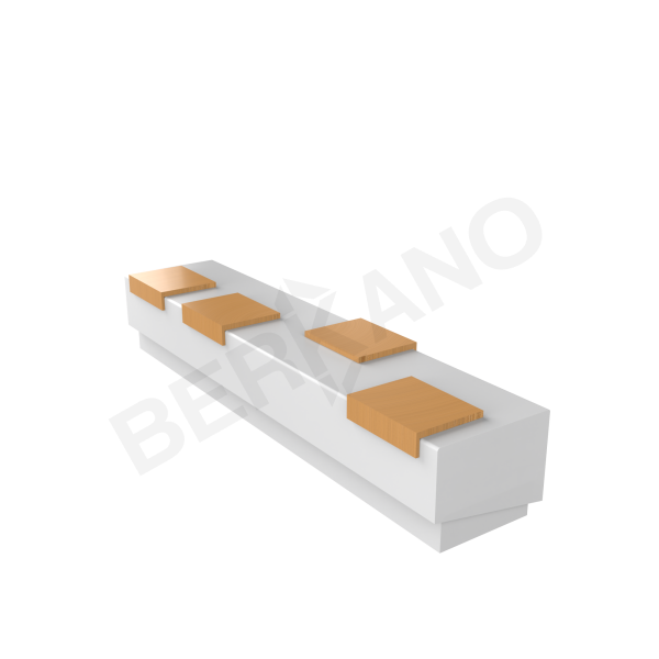 Скамейка Concrete modul Snow White