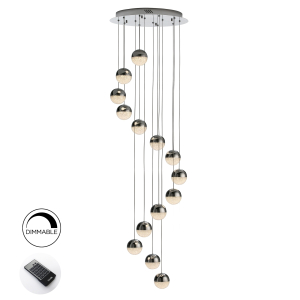 Подвесной светильник Sphere LED 14L Ø51 DIM BLUETOOTH хром