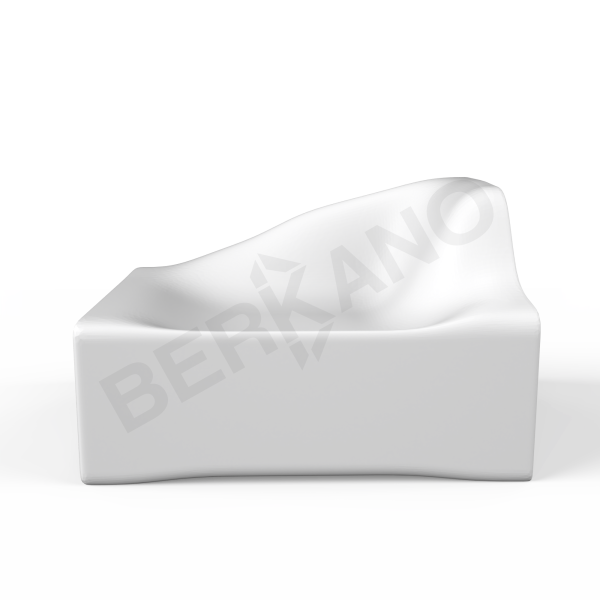 Модульная скамья Splash модуль 2 Snow White