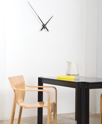 Настенные часы Axioma i хром-черный от интернет-магазина IDODOM.RU