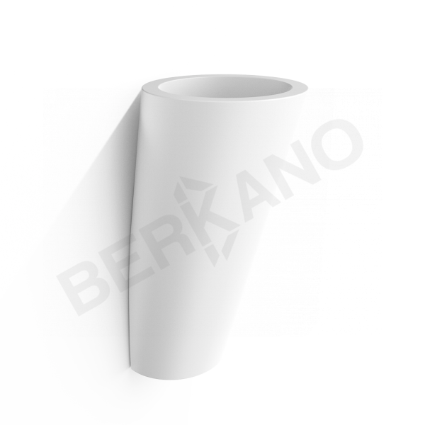 Кашпо Parette 90 DB белого цвета