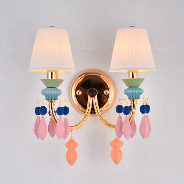 Бра Cloyd LOTTIE-A W2 - цветная керамика (арт.20291) от интернет-магазина IDODOM.RU