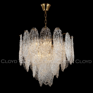 Люстра Cloyd ANTARCTA C16 / Ø60 см - латунь (арт.10898)