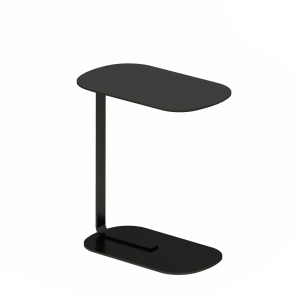 Журнальный столик приставной Side пластик ясень титан