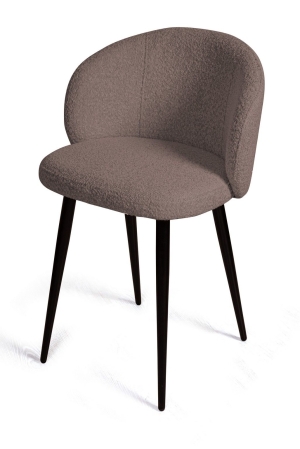 Стул Vito высокий, букле бежевый / опора конус