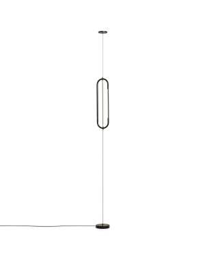 Потолочный светильник Bow из черного алюминия, Ø 16 см