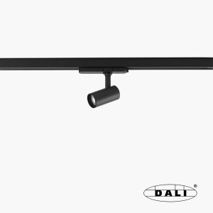 Трековый светильник Fost Черный Ø50 15W 35° 4000K CRI90 DALI