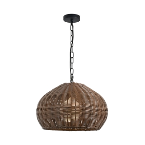 4883-1P, подвес, D400xH300/1760, 1xE27x40W, IP44, excluded