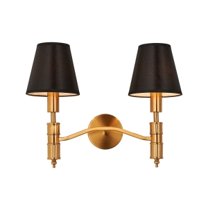 2933-2W, настенный светильник, D190xW400xH315, 2xE14x40W, excluded