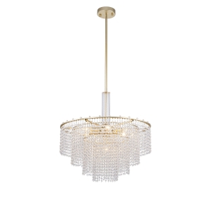 4762-7P, подвесная люстра, D550xH550/850, 7xE14x40W, excluded