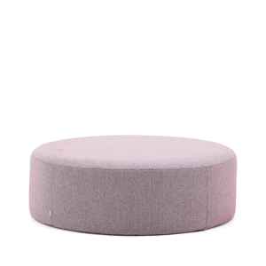 Пуф Kaeli фиолетовый со съемным чехлом Ø120 см