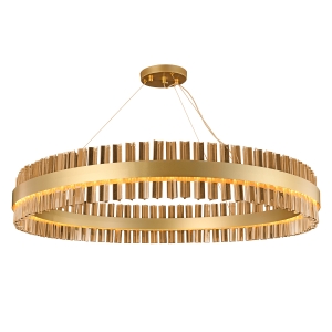 4263-10P, подвесная люстра, D1000xH150/1500, LEDx54W, 4320LM, 4000K, included