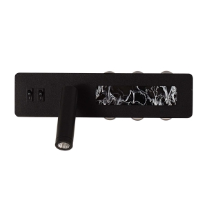 4692-1W, настенный светильник, D70xW280xH130, LEDx6.5W+LEDx16W, 55LM+1470LM, 4000K, included