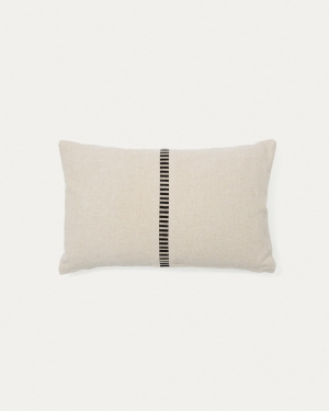 Ardit Чехол для подушки бежевого цвета с черной полосой 30 x 50
